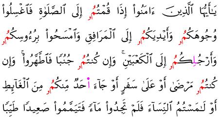 المصحف من سورة المائدة سورة المائدة